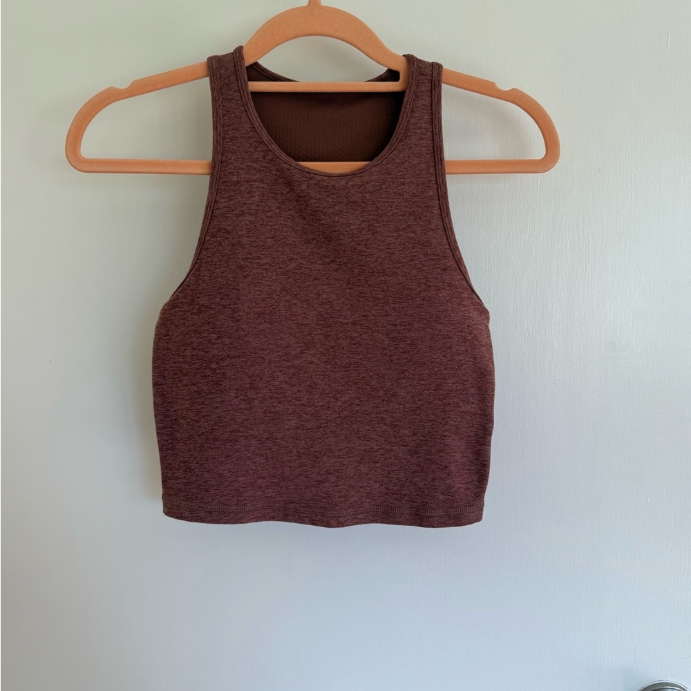 Vuori Elevation Pylo Tank in Hazelnut Heather XS